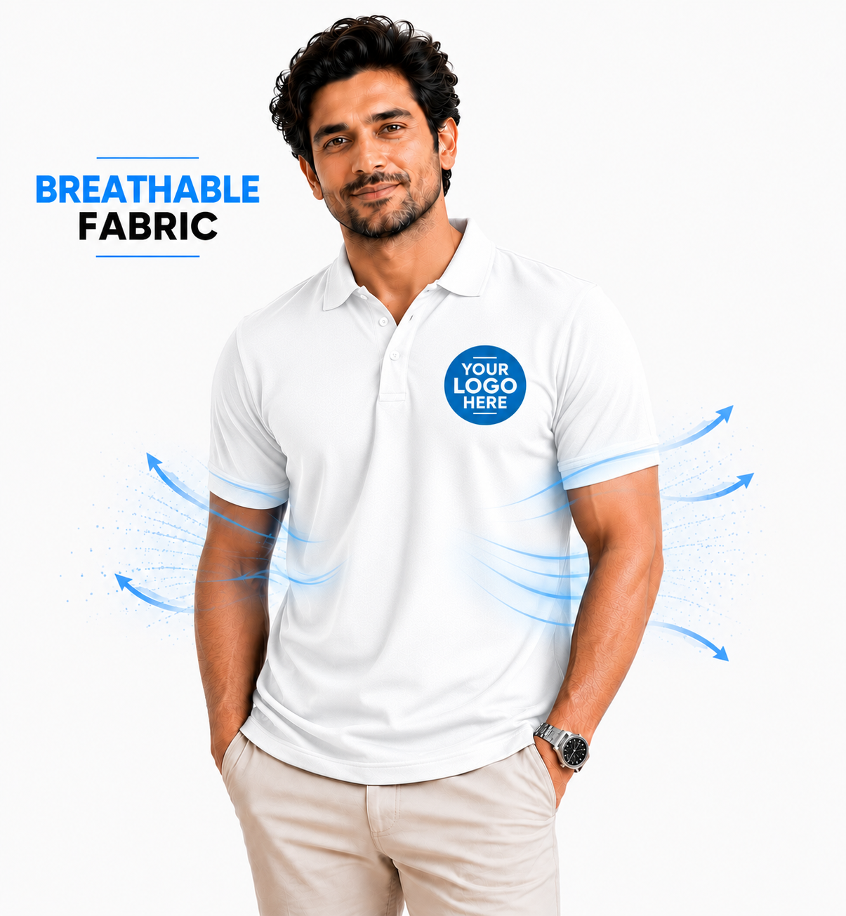 Active Dry-Fit Polo