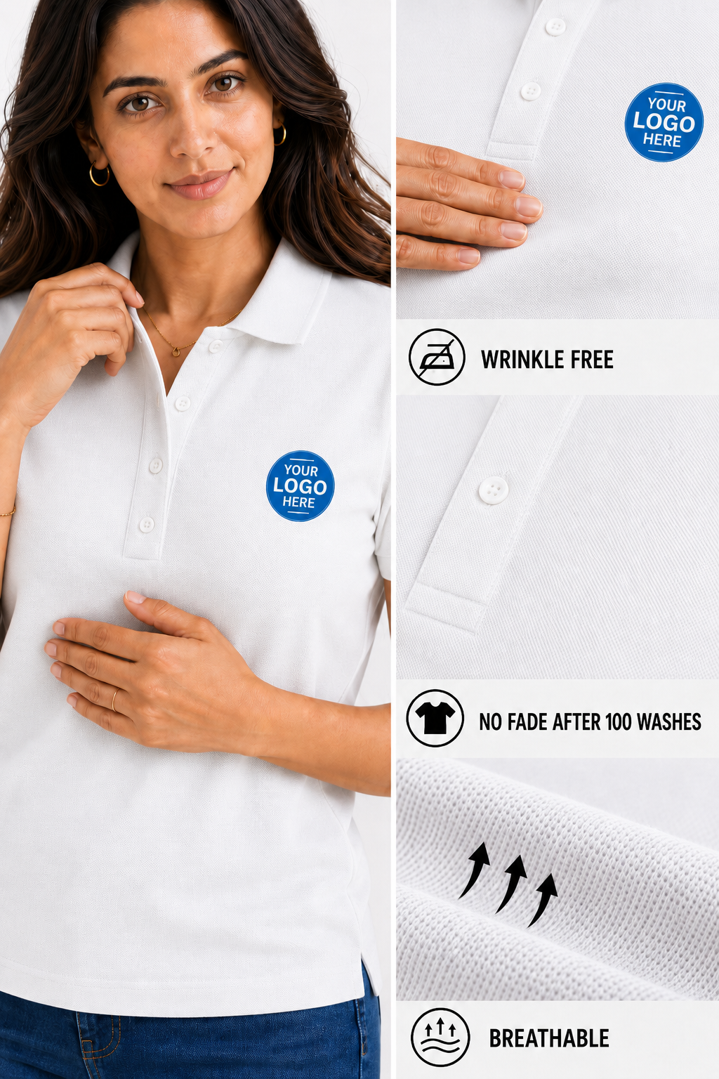 Active Dry-Fit Polo