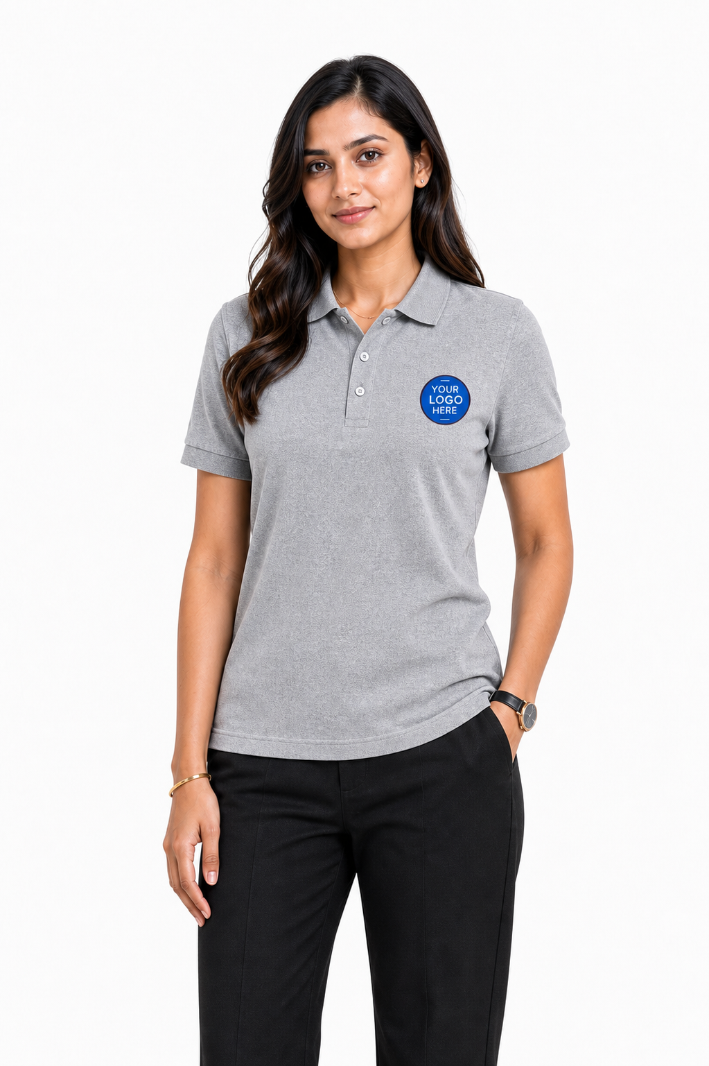 HexaKnit Honeycomb Polo T-Shirt