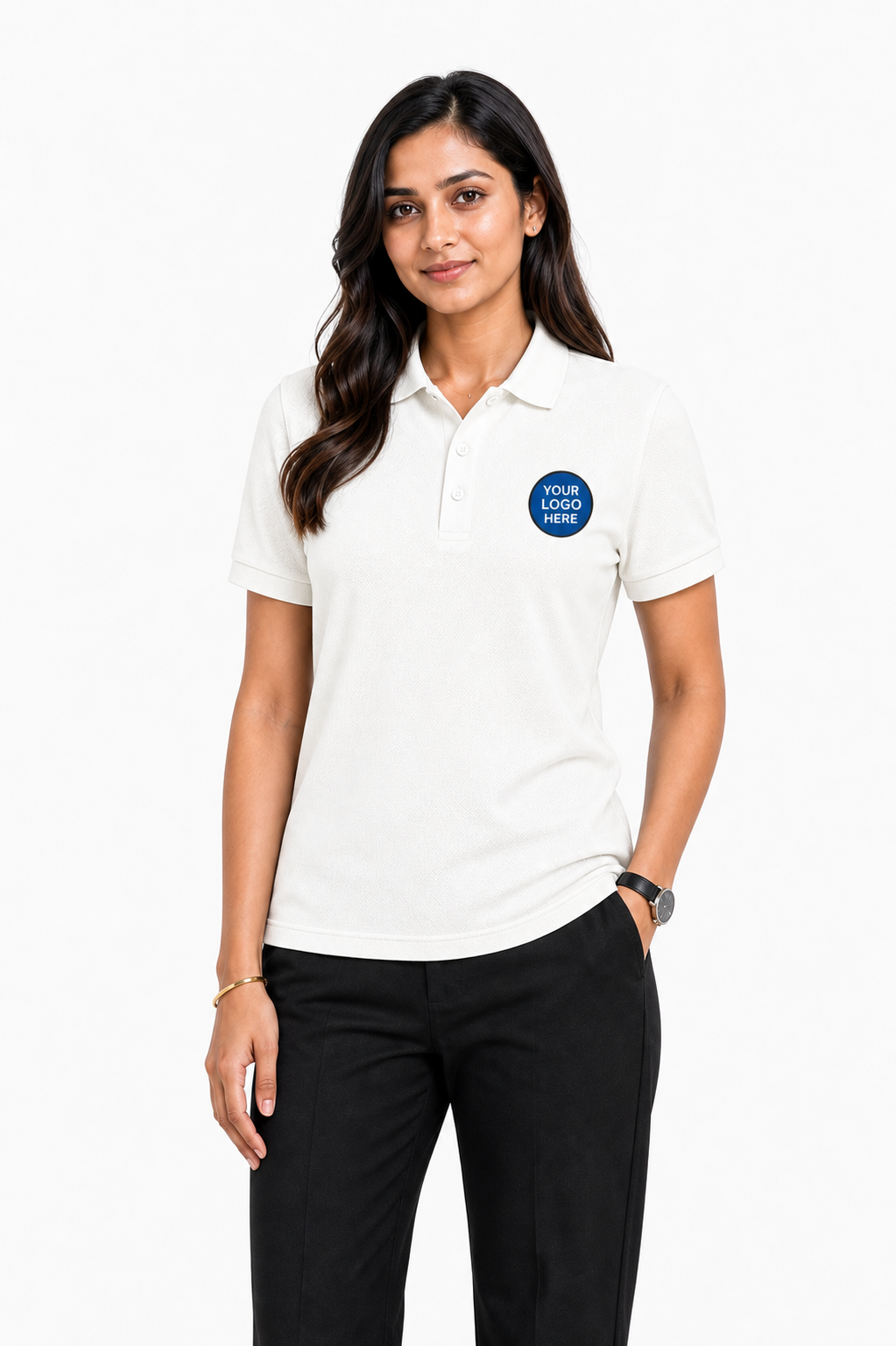 HexaKnit Honeycomb Polo T-Shirt