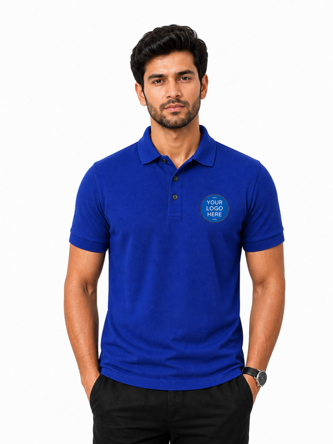 HexaKnit Honeycomb Polo T-Shirt