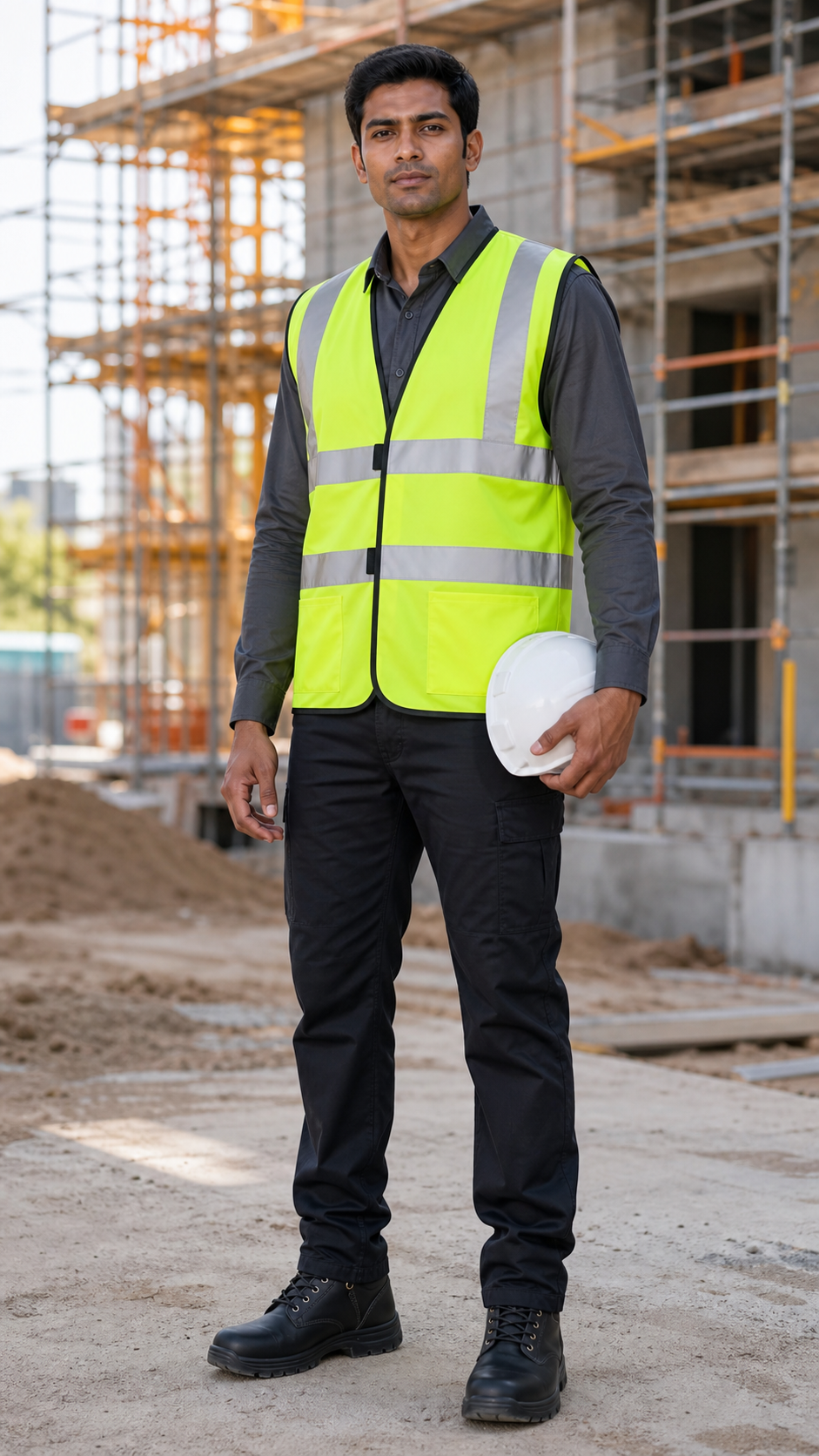 Construction Worker Safety Vest