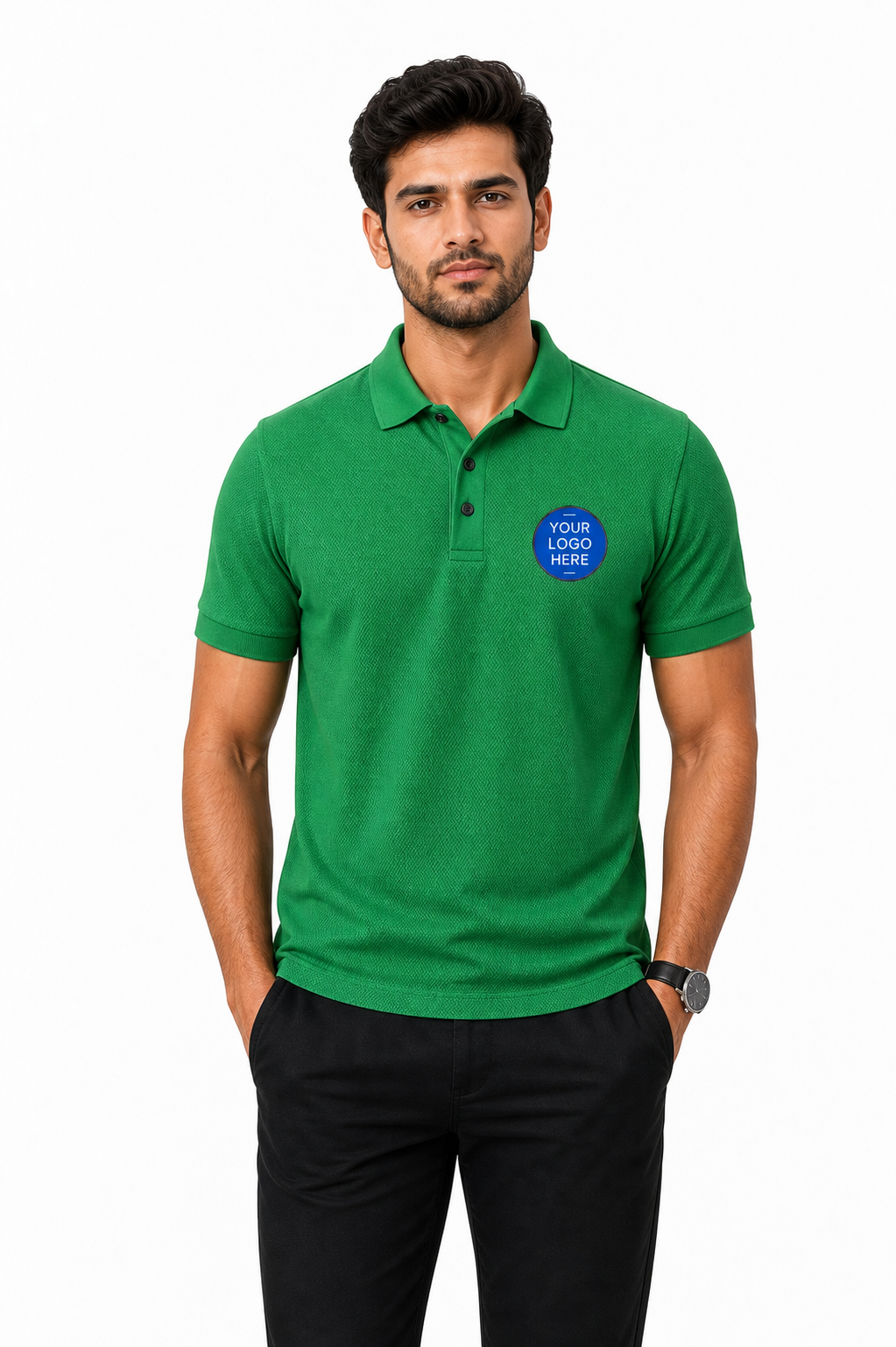 HexaKnit Honeycomb Polo T-Shirt
