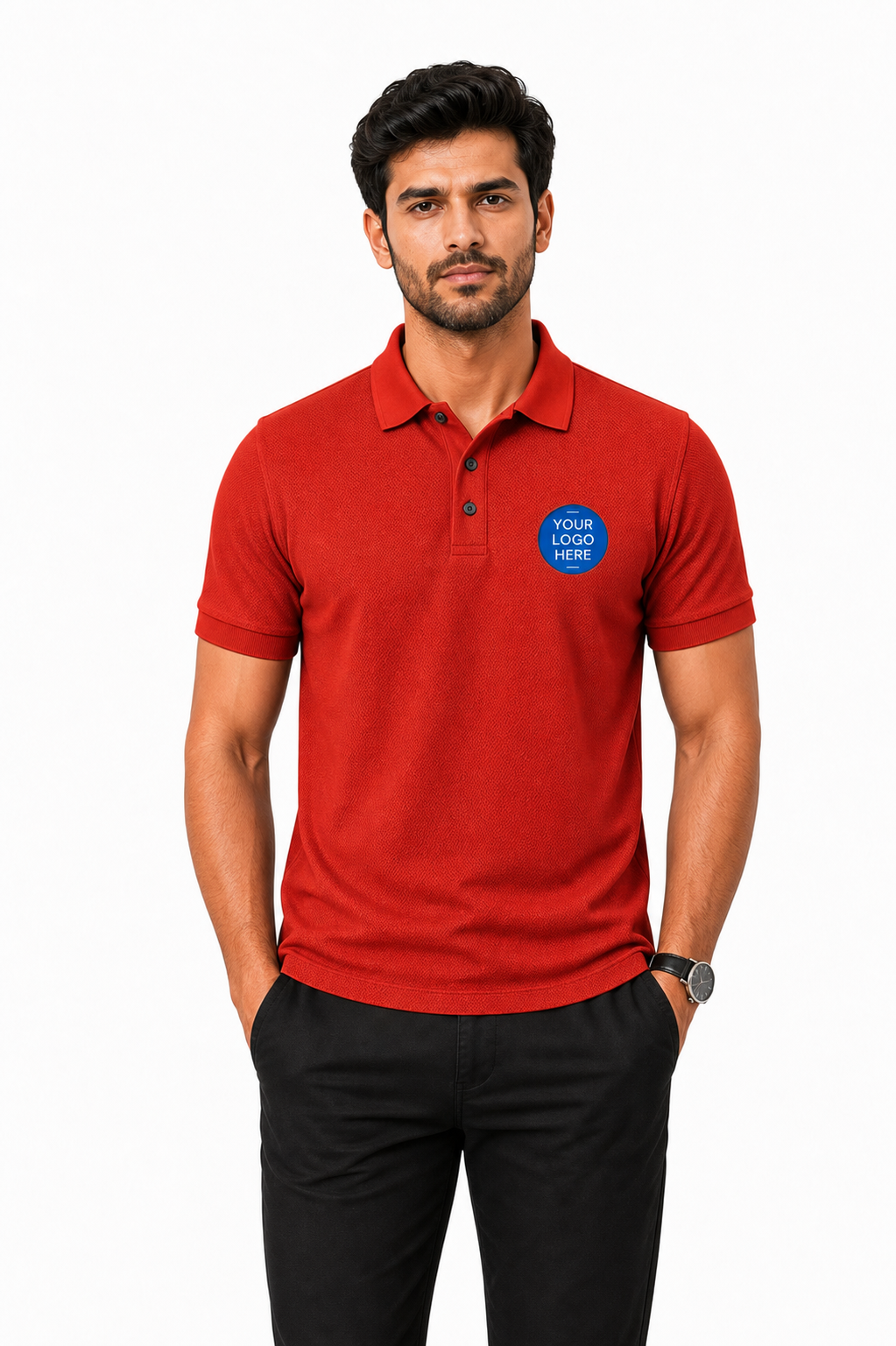 HexaKnit Honeycomb Polo T-Shirt