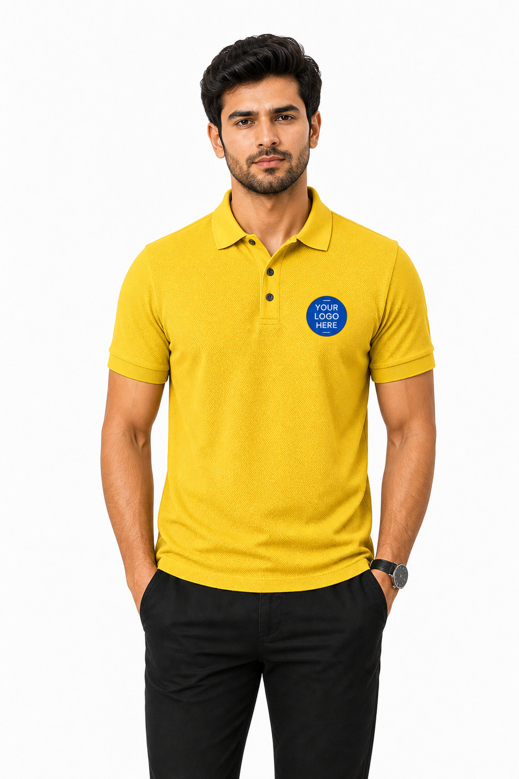 HexaKnit Honeycomb Polo T-Shirt